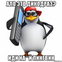 ало это дикодраз? иди на**й пингвин