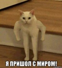  я пришол с миром!