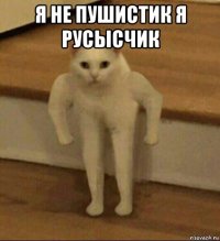 я не пушистик я русысчик 