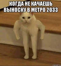 когда не качаешь выноску в метро 2033 