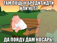 там поцык бродит идти или нет? да пойду дам косарь!