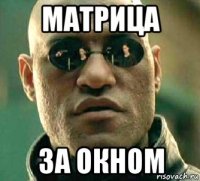 матрица за окном