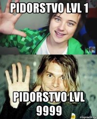 pidorstvo lvl 1 pidorstvo lvl 9999