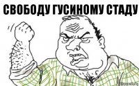 СВОБОДУ ГУСИНОМУ СТАДУ