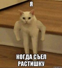 я когда съел растишку