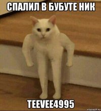 спалил в бубуте ник teevee4995