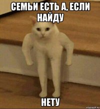 семьи есть а, если найду нету