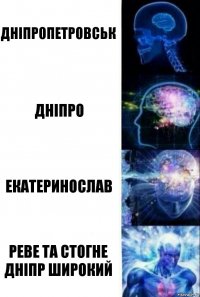 Дніпропетровськ Дніпро Екатеринослав Реве та стогне Дніпр широкий