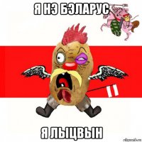 я нэ бэларус я лыцвын