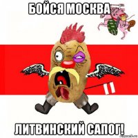 бойся москва литвинский сапог!