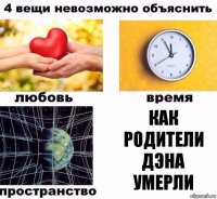 Как родители дэна умерли