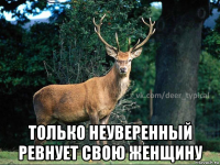  только неуверенный ревнует свою женщину