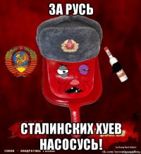 за русь сталинских хуев насосусь!