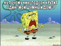 ну почему никелодеон крутит один "мой шумный дом"? 