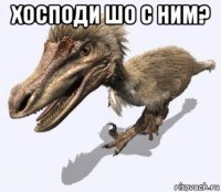 хосподи шо с ним? 