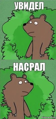 Увидел Насрал