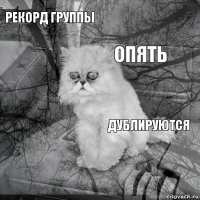 рекорд группы дублируются опять       