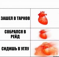 зашел в тарков собрался в рейд сидишь в углу