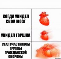 когда увидел свой мозг увидел Горшка Стал участником группы Гражданской Обороны