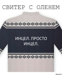 Инцел. Просто инцел.