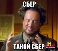 сбер такой сбер