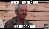 норм тиммейти? не, не слихал