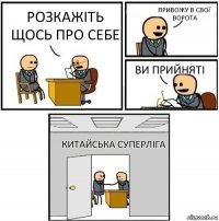 Розкажіть щось про себе Привожу в свої ворота Ви прийняті Китайська Суперліга