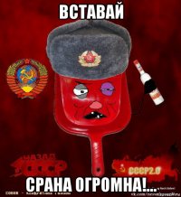 вставай срана огромна!...