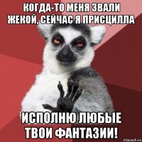 когда-то меня звали жекой, сейчас я присцилла исполню любые твои фантазии!