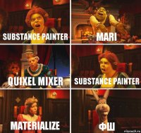 Substance Painter Mari Quixel Mixer Substance Painter Materialize ФШ