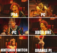 PS4 PC PC Xbox one Nintendo Switch Orange PI