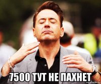  7500 тут не пахнет