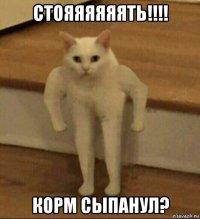 стояяяяяять!!!! корм сыпанул?