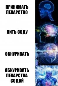 Принимать лекарство Пить соду Обкуривать Обкуривать лекарства содой