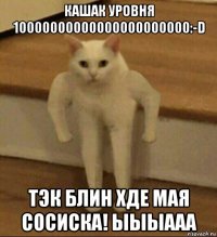 кашак уровня 10000000000000000000000:-d тэк блин хде мая сосиска! ыыыааа