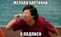 мелкая картинка в подписи