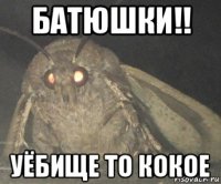 батюшки!! уёбище то кокое