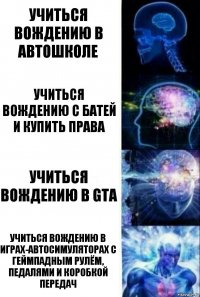 учиться вождению в автошколе учиться вождению с батей и купить права учиться вождению в gta учиться вождению в играх-автосимуляторах с геймпадным рулём, педалями и коробкой передач