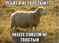 ребят я не толстый??? неееее совсем не толстый