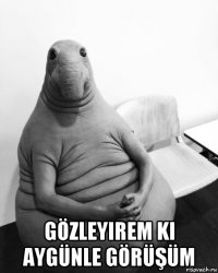  gözleyirem ki aygünle görüşüm