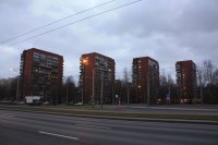 из всех городов россии питер самый красивый город, но спальники в питере говно, Мем Многоэтажки СПБ