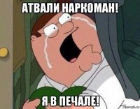 атвали наркоман! я в печале!