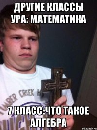 другие классы ура: математика 7 класс:что такое алгебра