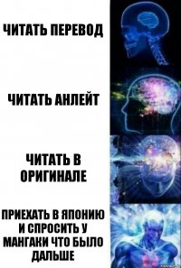 Читать перевод Читать анлейт Читать в оригинале Приехать в Японию и спросить у мангаки что было дальше