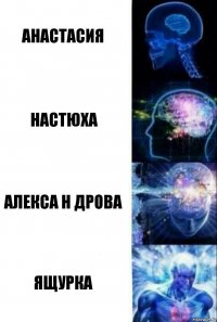 Анастасия Настюха Алекса н дрова Ящурка