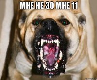 мне не 30 мне 11 