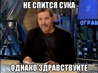 не спится сука однако здравствуйте