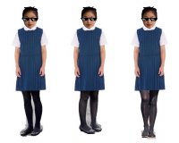 Все мемы Korean girl in school uniform with meme glasses