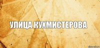 улица кухмистерова