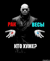 Рак Весы Кто хуже?